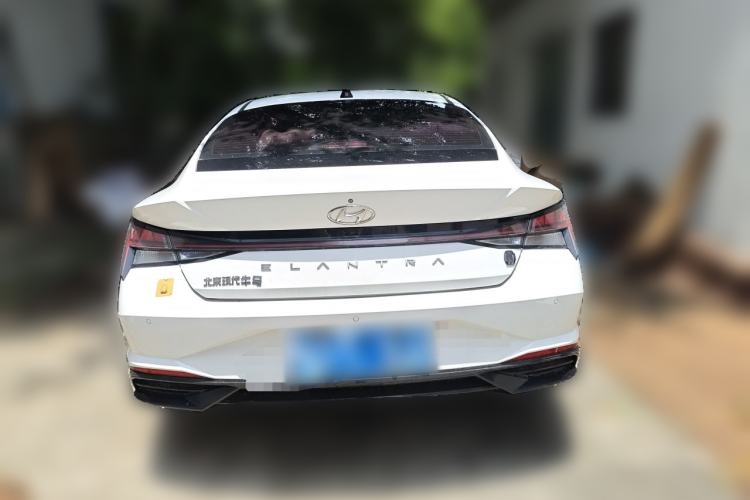 Used Hyundai Elantra 2022 1.5L CVT LUX Prestige Edition Rear