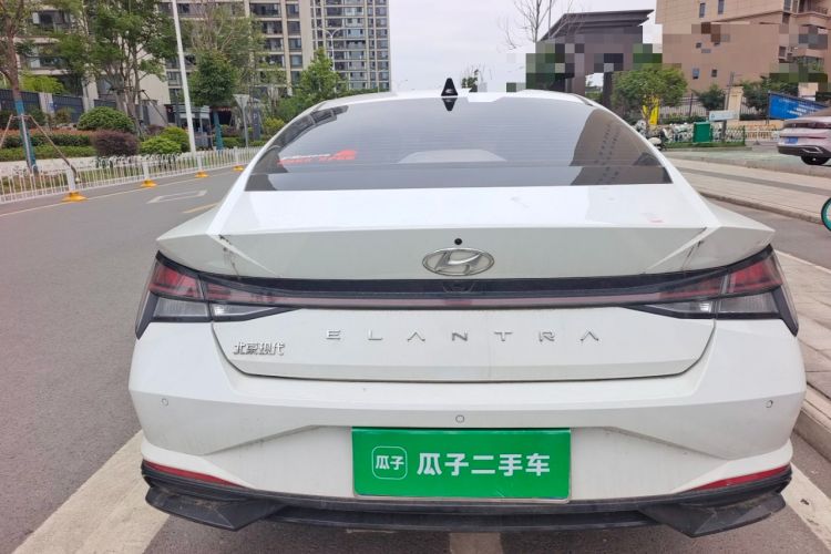 Used Hyundai Elantra 2022 1.5L CVT LUX Prestige Edition Rear