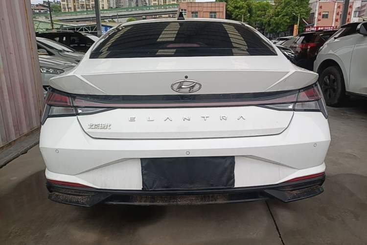 Used Hyundai Elantra 2022 1.5L CVT LUX Prestige Edition Rear