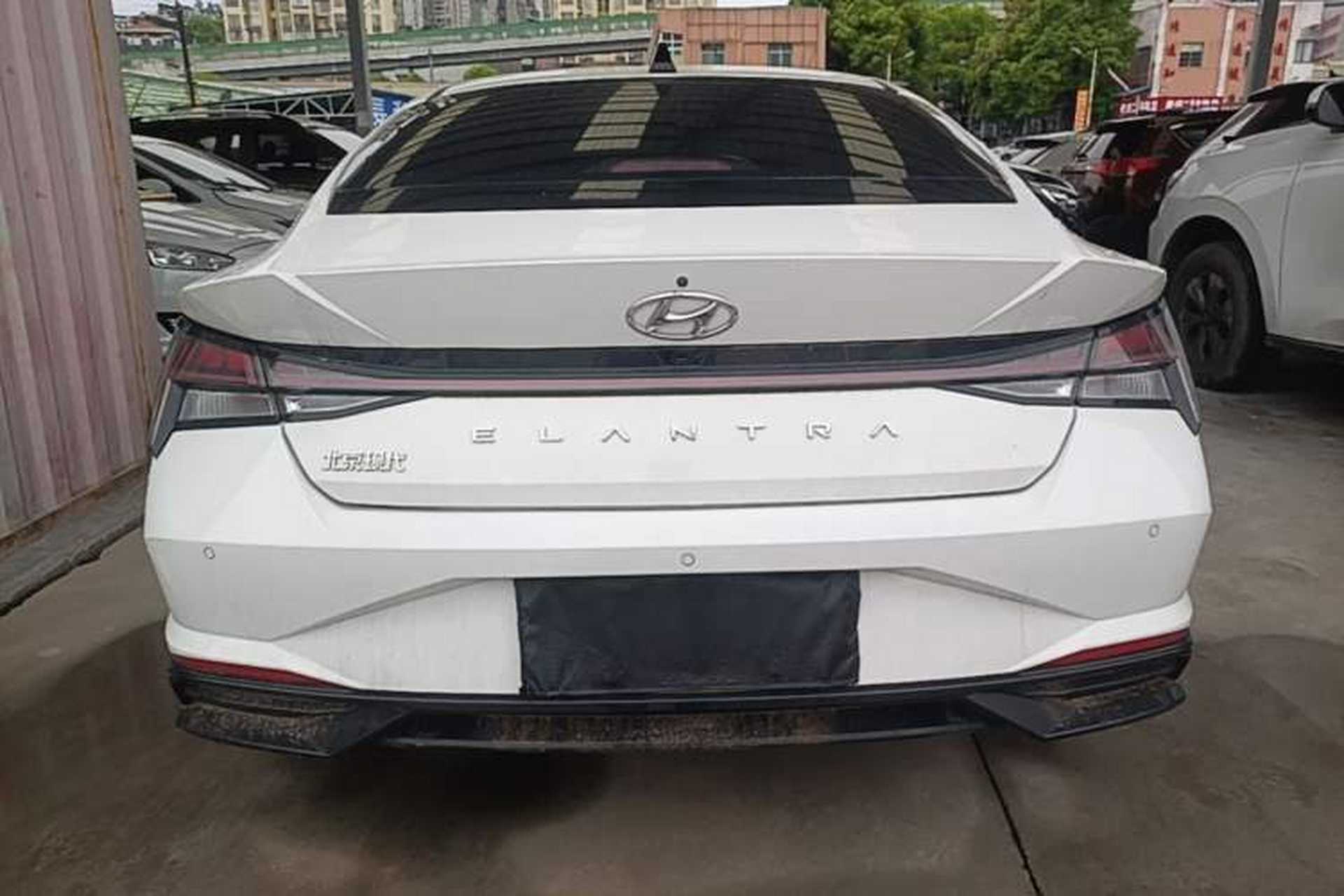Used Hyundai Elantra 2022 1.5L CVT LUX Prestige Edition Rear