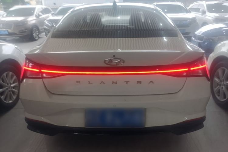 Used Hyundai Elantra 2022 1.5L CVT LUX Prestige Edition Rear