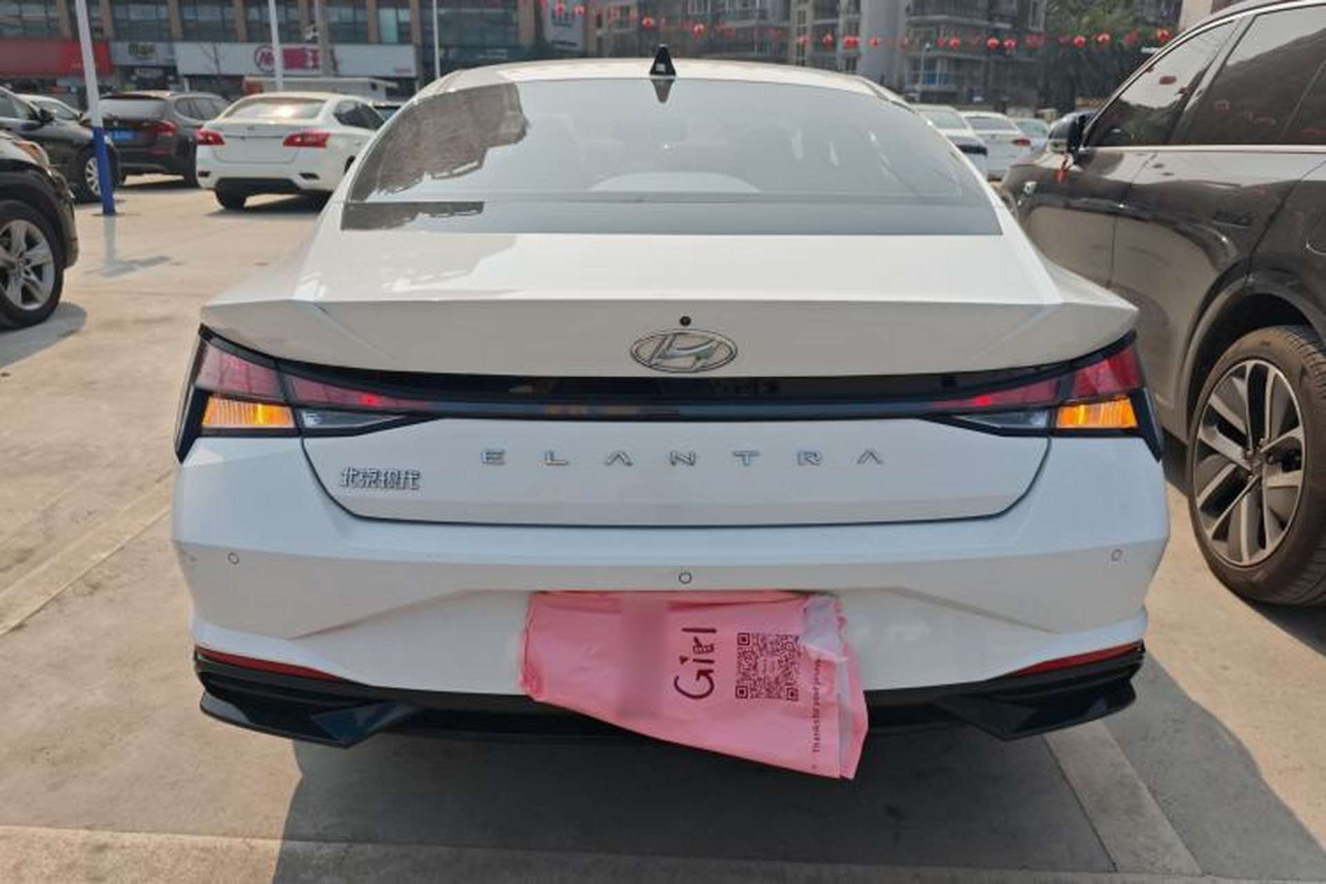 Used Hyundai Elantra 2022 1.5L CVT GLX Elite Edition Rear