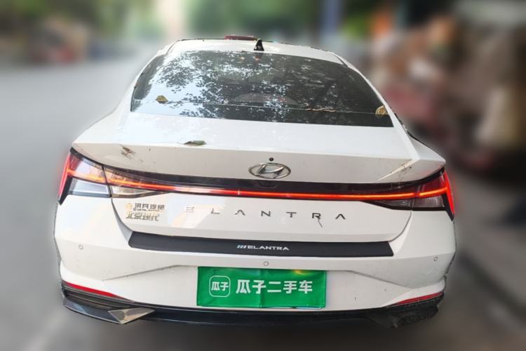 Used Hyundai Elantra 2022 1.5L CVT LUX Prestige Edition Rear