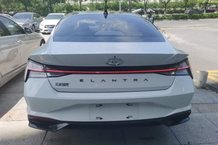 Used Hyundai Elantra 2022 1.5L CVT LUX Prestige Edition Rear
