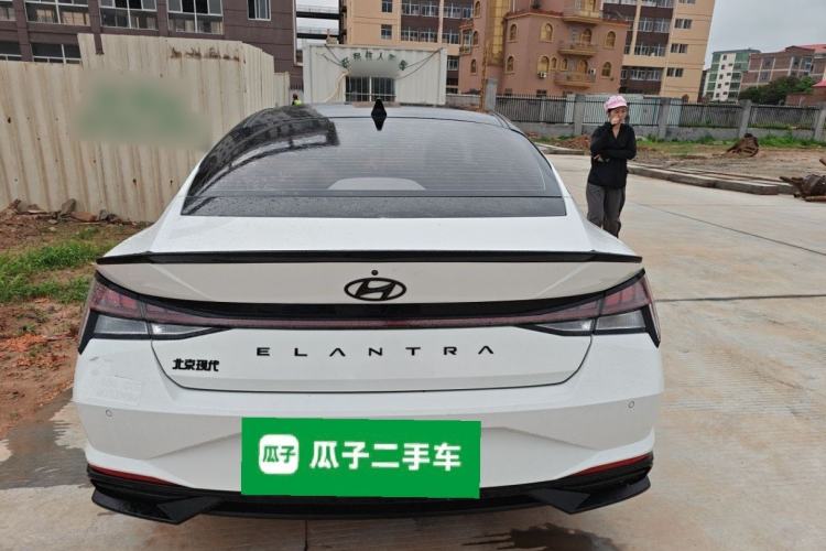 Used Hyundai Elantra 2022 1.5L CVT LUX Prestige Edition Rear