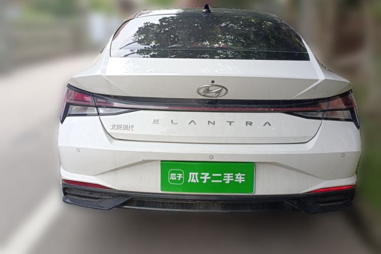 Used Hyundai Elantra 2022 1.5L CVT LUX Prestige Edition Rear