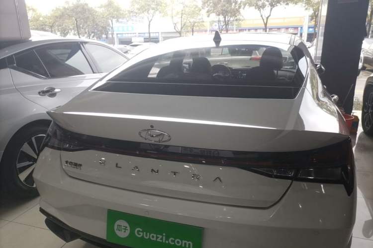 Used Hyundai Elantra 2022 1.5L CVT LUX Prestige Edition Rear