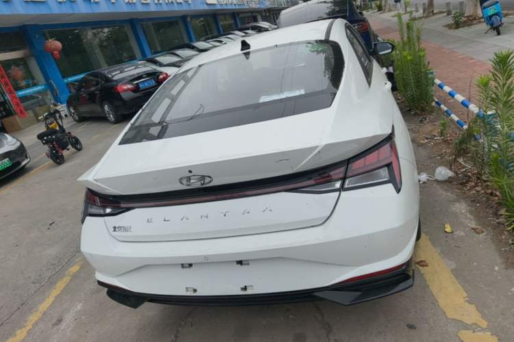 Used Hyundai Elantra 2022 1.5L CVT LUX Prestige Edition Rear