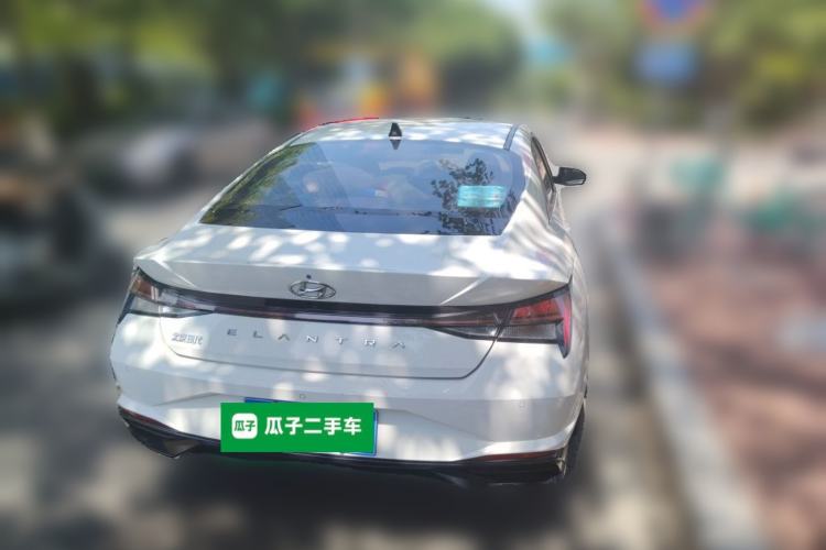 Used Hyundai Elantra 2022 1.5L CVT LUX Prestige Edition Rear