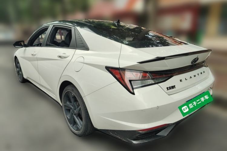 Used Hyundai Elantra 2022 1.5L CVT 20th Anniversary Edition Rear Left 45 Deg