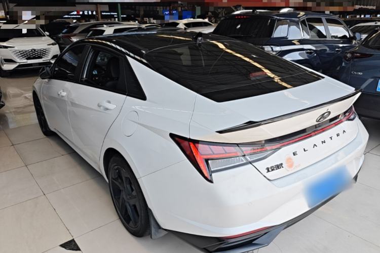Used Hyundai Elantra 2022 1.5L CVT 20th Anniversary Edition Rear Left 45 Deg
