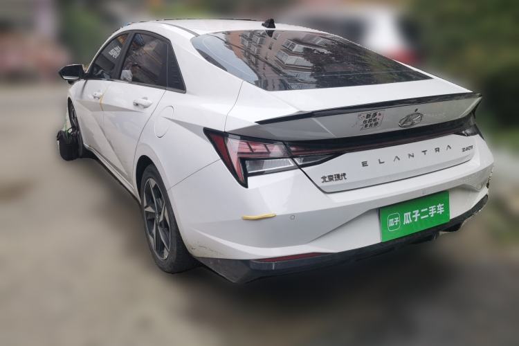 Used Hyundai Elantra 2022 240TGDi DCT LUX Prestige Edition Rear Left 45 Deg