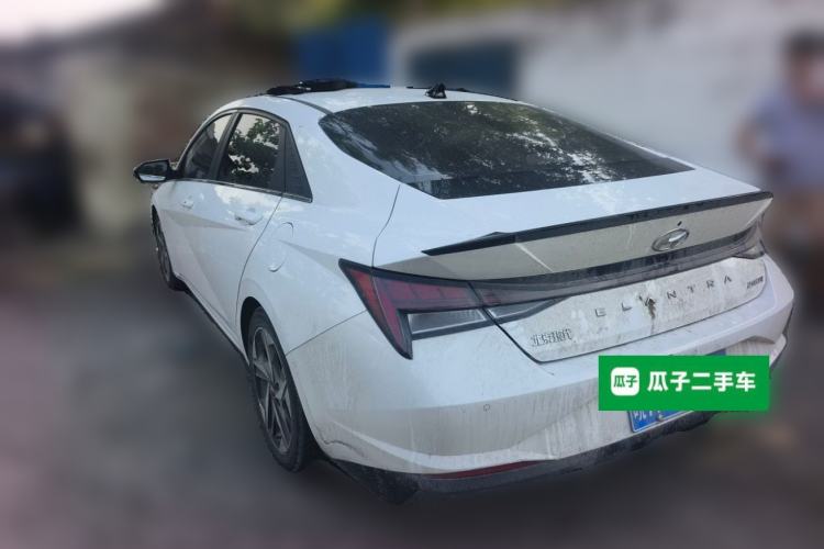 Used Hyundai Elantra 2022 240TGDi DCT LUX Prestige Edition Rear Left 45 Deg