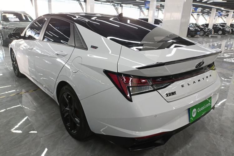 Used Hyundai Elantra 2022 1.5L CVT 20th Anniversary Edition Rear Left 45 Deg