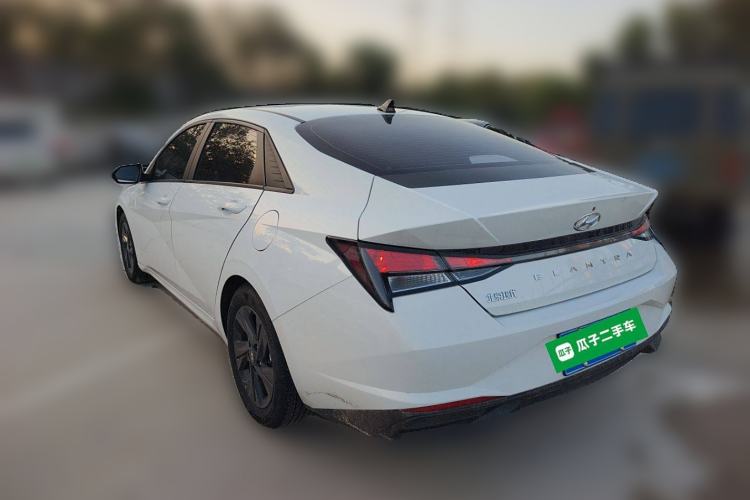 Used Hyundai Elantra 2022 1.5L CVT GLS Leading Edition Rear Left 45 Deg
