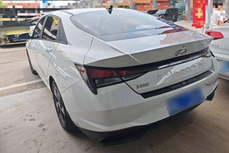 Used Hyundai Elantra 2022 1.5L CVT GLS Leading Edition Rear Left 45 Deg