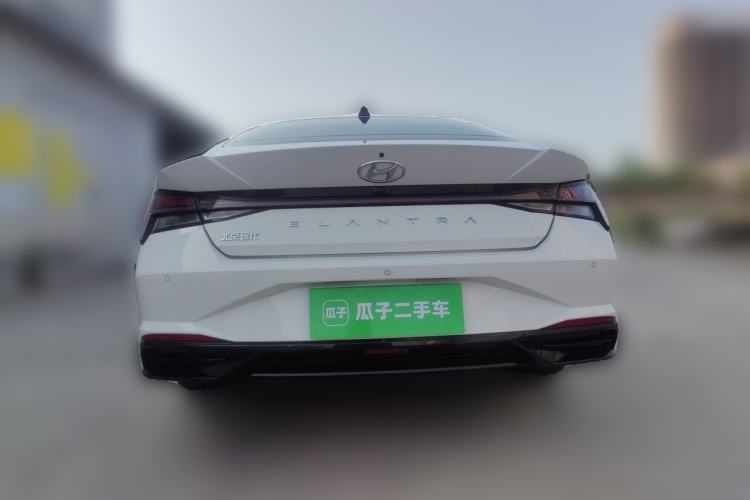 Used Hyundai Elantra 2022 1.5L CVT LUX Prestige Edition Rear