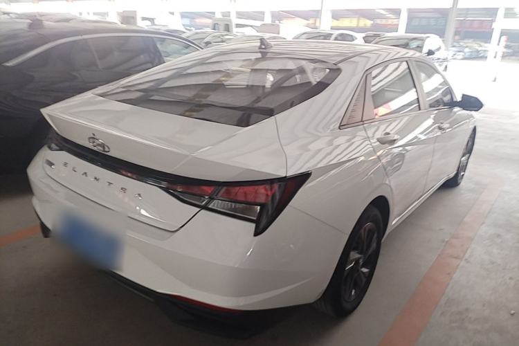 Used Hyundai Elantra 2022 1.5L CVT GLS Leading Edition Rear Right 45 Deg
