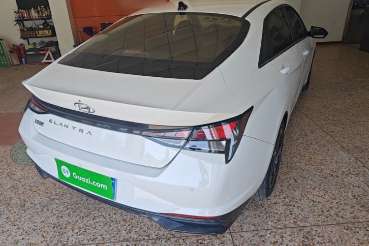 Used Hyundai Elantra 2022 1.5L CVT GLX Elite Edition Rear Right 45 Deg