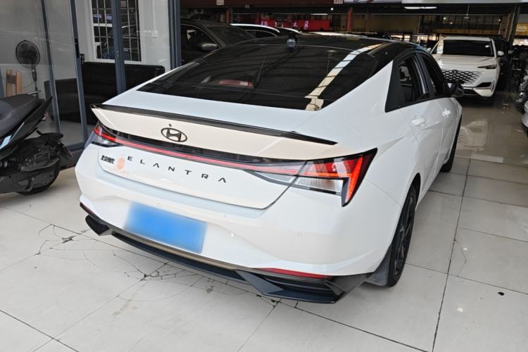 Used Hyundai Elantra 2022 1.5L CVT 20th Anniversary Edition Rear Right 45 Deg
