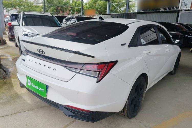 Used Hyundai Elantra 2022 1.5L CVT 20th Anniversary Edition Rear Right 45 Deg