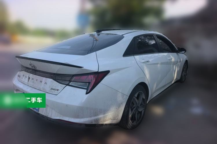 Used Hyundai Elantra 2022 240TGDi DCT LUX Prestige Edition Rear Right 45 Deg