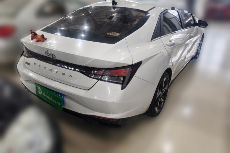 Used Hyundai Elantra 2022 1.5L CVT GLX Elite Edition Rear Right 45 Deg