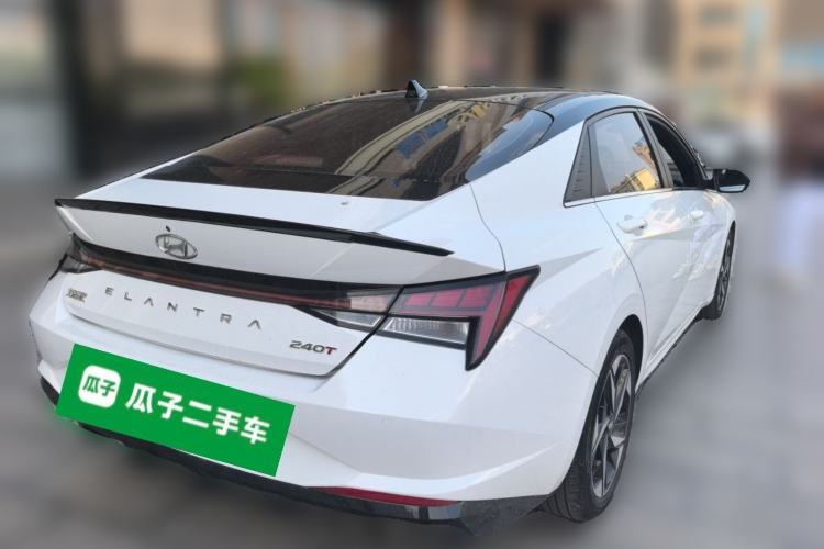 Used Hyundai Elantra 2022 240TGDi DCT TOP Flagship Edition Rear Right 45 Deg