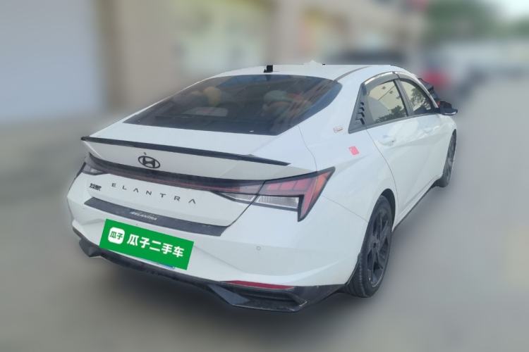 Used Hyundai Elantra 2022 1.5L CVT 20th Anniversary Edition Rear Right 45 Deg