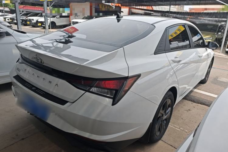 Used Hyundai Elantra 2022 1.5L CVT GLS Leading Edition Rear Right 45 Deg