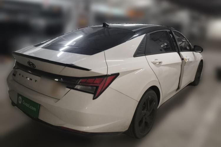 Used Hyundai Elantra 2022 1.5L CVT 20th Anniversary Edition Rear Right 45 Deg