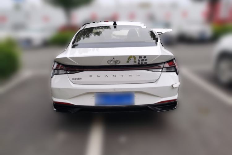 Used Hyundai Elantra 2022 1.5L CVT LUX Prestige Edition Rear