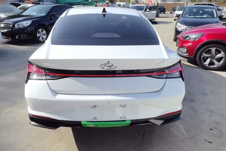 Used Hyundai Elantra 2022 1.5L CVT LUX Prestige Edition Rear