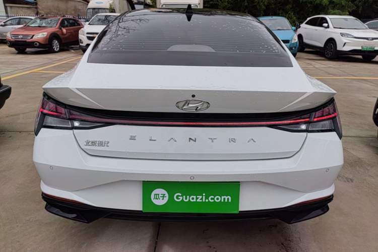 Used Hyundai Elantra 2022 1.5L CVT LUX Prestige Edition Rear