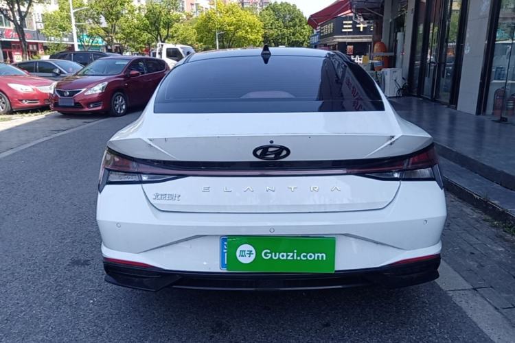Used Hyundai Elantra 2022 1.5L CVT LUX Prestige Edition Rear
