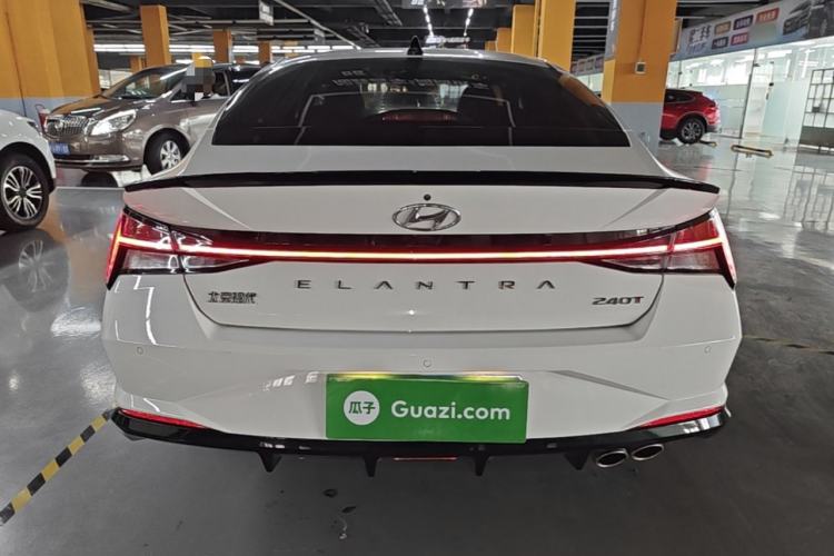 Used Hyundai Elantra 2022 240TGDi DCT LUX Prestige Edition Rear
