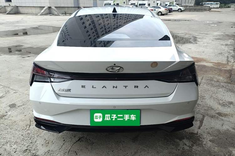 Used Hyundai Elantra 2022 1.5L CVT GLX Elite Edition Rear
