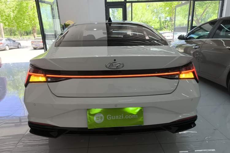 Used Hyundai Elantra 2022 1.5L CVT LUX Prestige Edition Rear