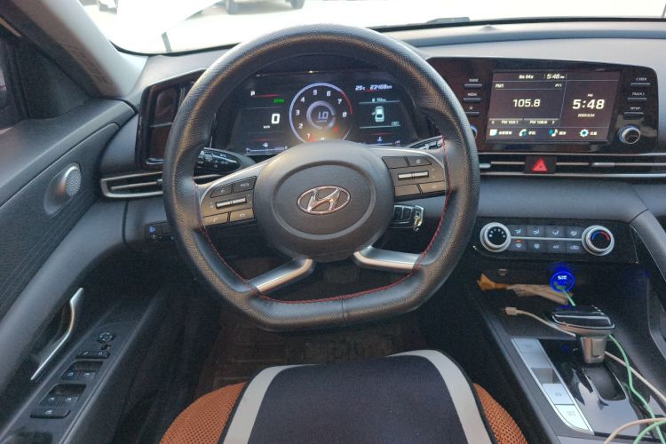 Used Hyundai Elantra 2022 1.5L CVT GLS Leading Edition Steering Wheel