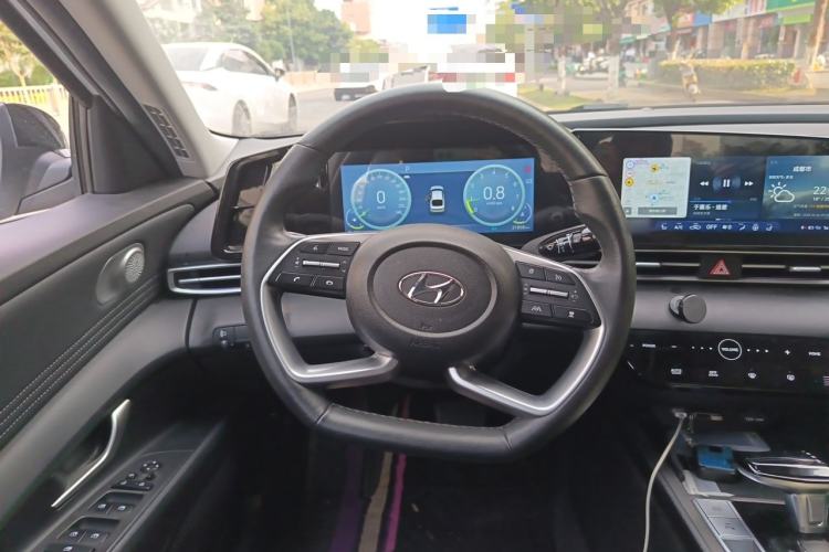 Used Hyundai Elantra 2022 1.5L CVT TOP Flagship Edition Steering Wheel