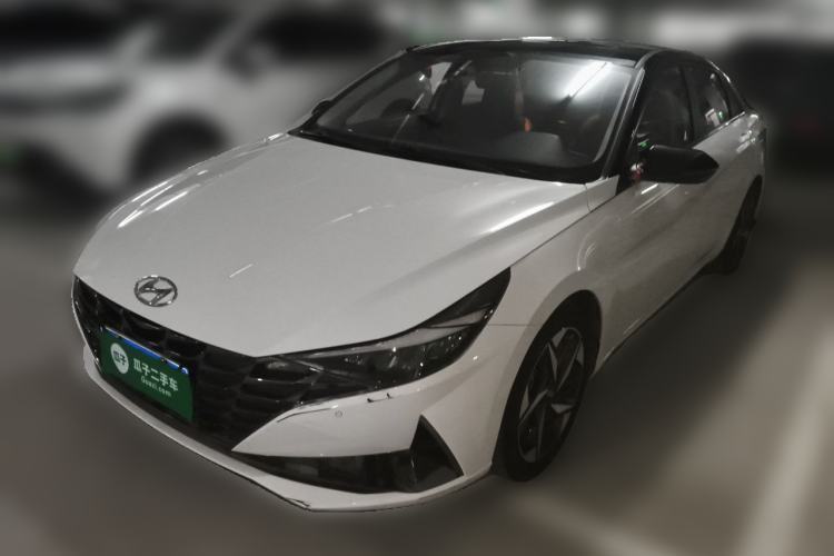 Used Hyundai Elantra 2022 1.5L CVT LUX Prestige Edition Guazi used car, China used car export, Used car for sale, Used Hyundai cars, Cheapest cars for sale