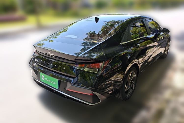 Used Hyundai Elantra 2023 1.5L CVT GLX Elite Edition Rear Right 45 Deg