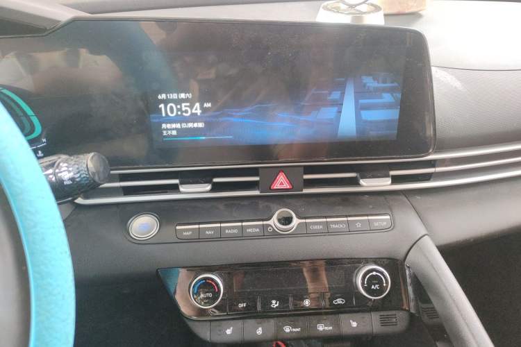 Used Hyundai Elantra 2023 1.5L CVT TOP Flagship Edition Audio And AC Panel