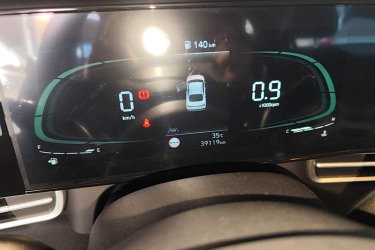 Used Hyundai Elantra 2023 1.5L CVT LUX Prestige Edition Instrument Cluster