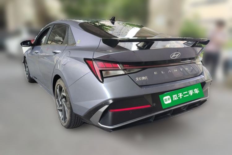 Used Hyundai Elantra 2023 1.5L CVT TOP Flagship Edition Rear Left 45 Deg