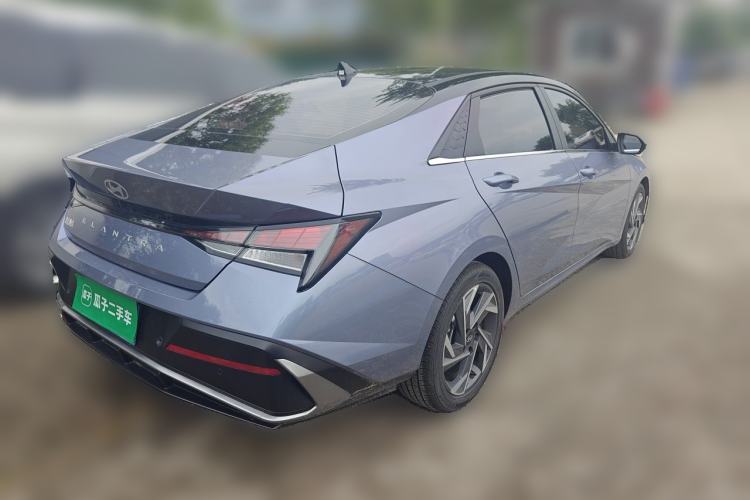 Used Hyundai Elantra 2023 1.5L CVT GLX Elite Edition Rear Right 45 Deg