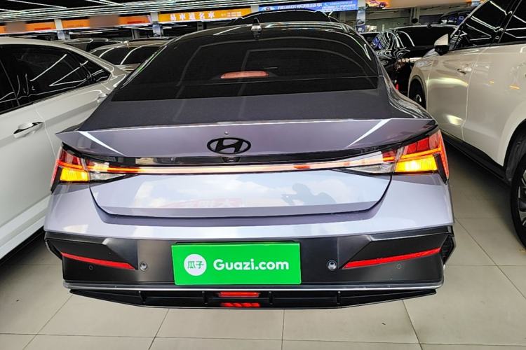 Used Hyundai Elantra 2023 1.5L CVT LUX Prestige Edition Rear