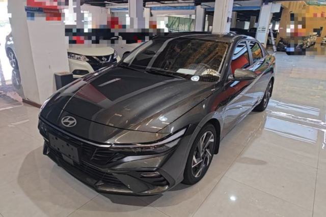 Hyundai Elantra 2023 1.5L CVT GLX Elite Edition مستعملة