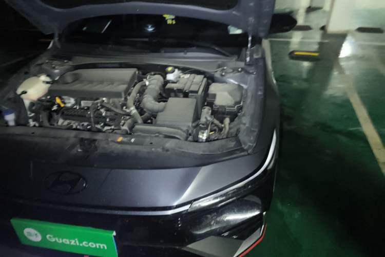 Used Hyundai Elantra 2023 240TGDi DCT N Line LUX Prestige Edition Engine Bay Left
