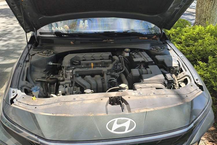 Used Hyundai Elantra 2023 1.5L CVT LUX Prestige Edition Engine Bay